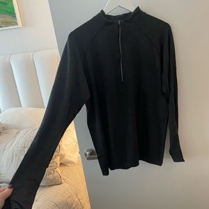 LULULEMON DRYSENSE PULLOVER BLACK